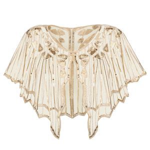 Women's 1920s Shawl Wraps,sequin Beaded Flapper Evening Shawls For Women😝